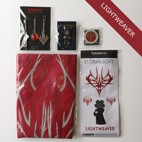 Words of Radiance LIGHTWEAVER Radiant Pack! Dragonsteel Swag Brandon