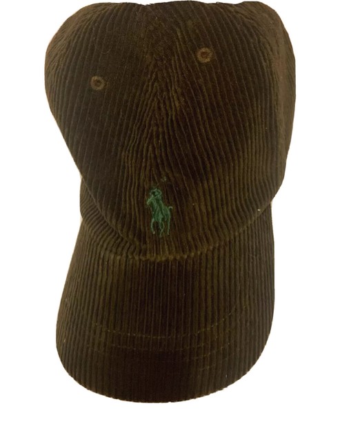 brown ralph lauren polo hat