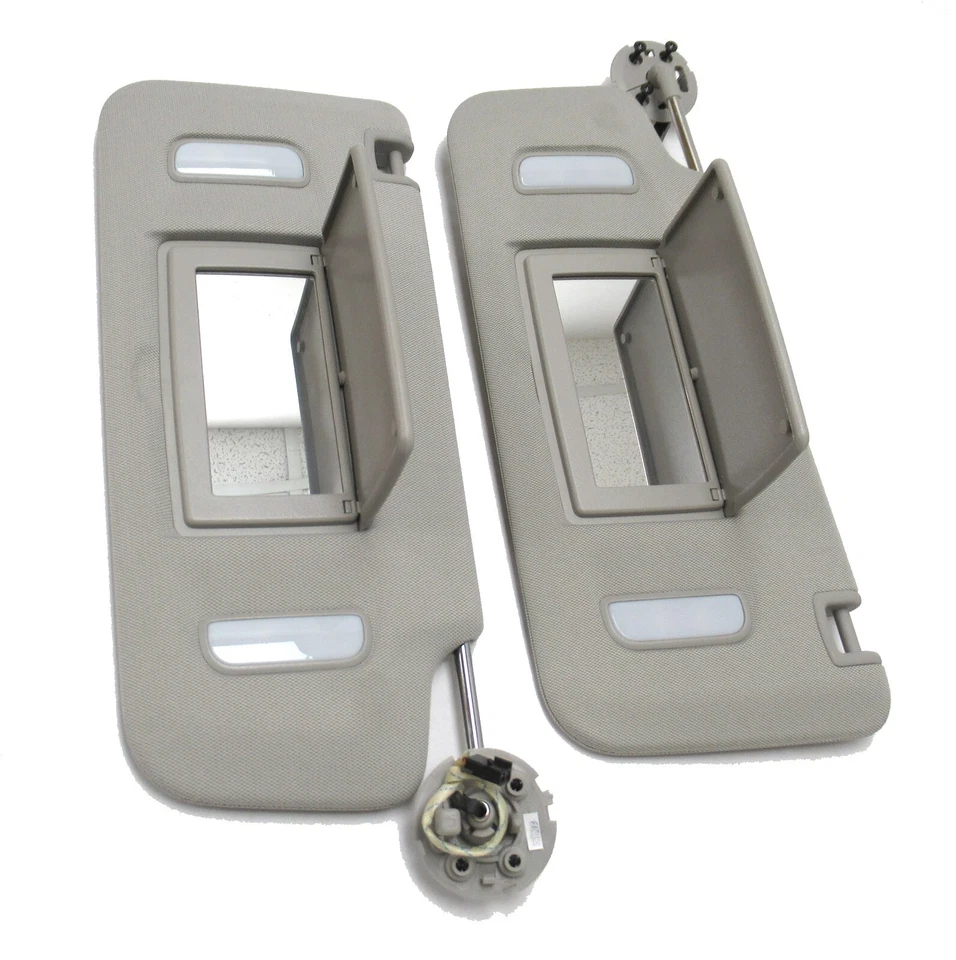 Nuevo parasol del lado del conductor y del pasajero GM Jet gris OEM 2013-2016 Cadillac SRX Foto 4 de 4