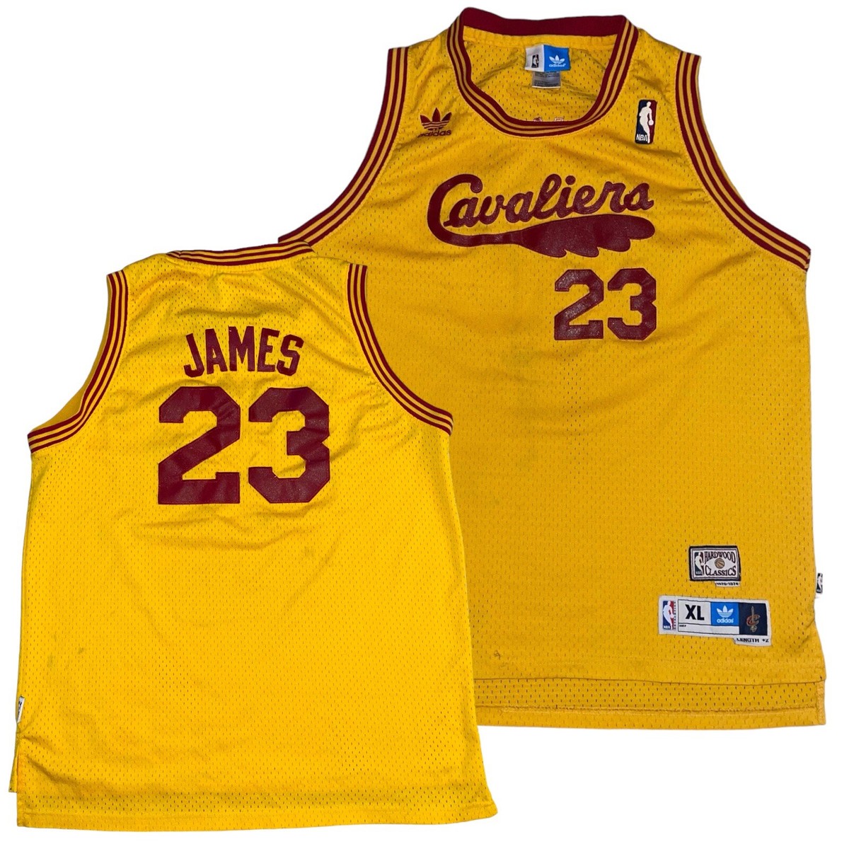 Lebron James Cleveland Cavaliers Retro Adidas Hardwood