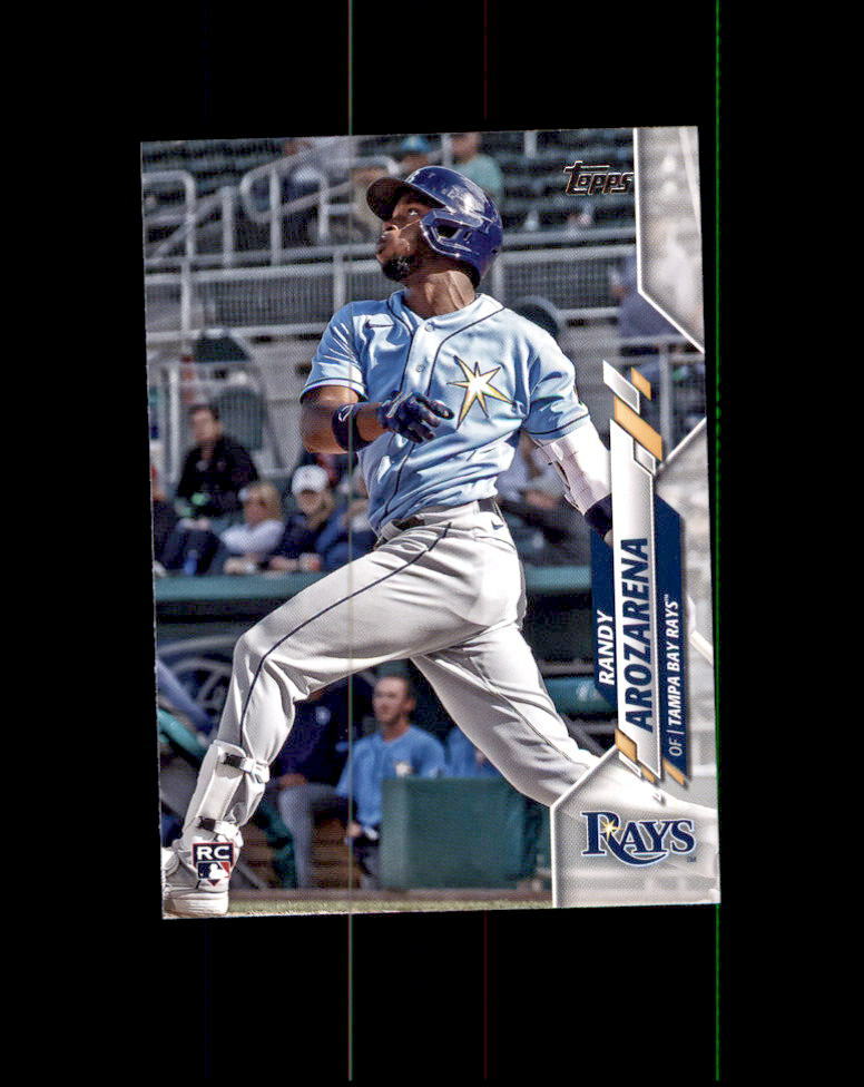 2020 TOPPS UPDATE RANDY AROZARENA ROOKIE RC #U-208 TAMPA BAY RAYS