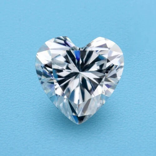 2.01 Ct Certified Lab-Grown Diamond Heart Cut D FL-Clarity CVD Loose Gems 4SUQ - Image 3 of 4