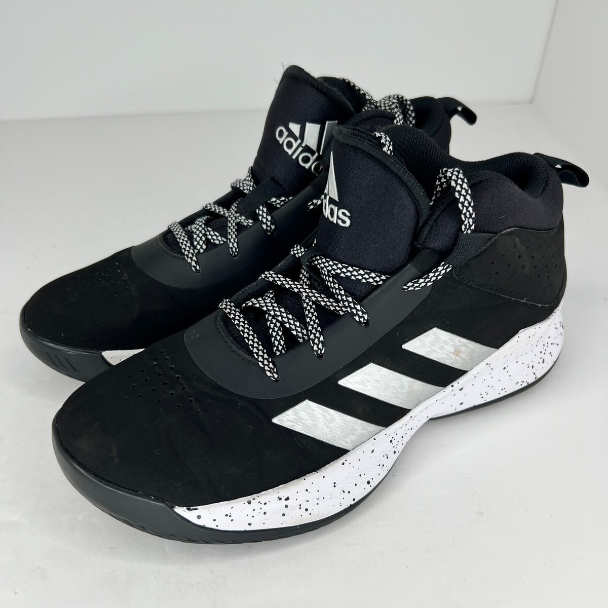 Adidas Mens FZ1473 Black Cross Em Up K Wide Mid Size