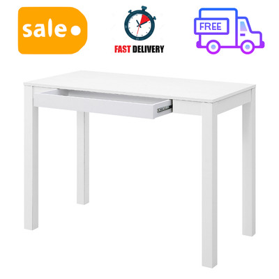 Parsons Writing Desk With Storage Drawer Multiple Finishes Home