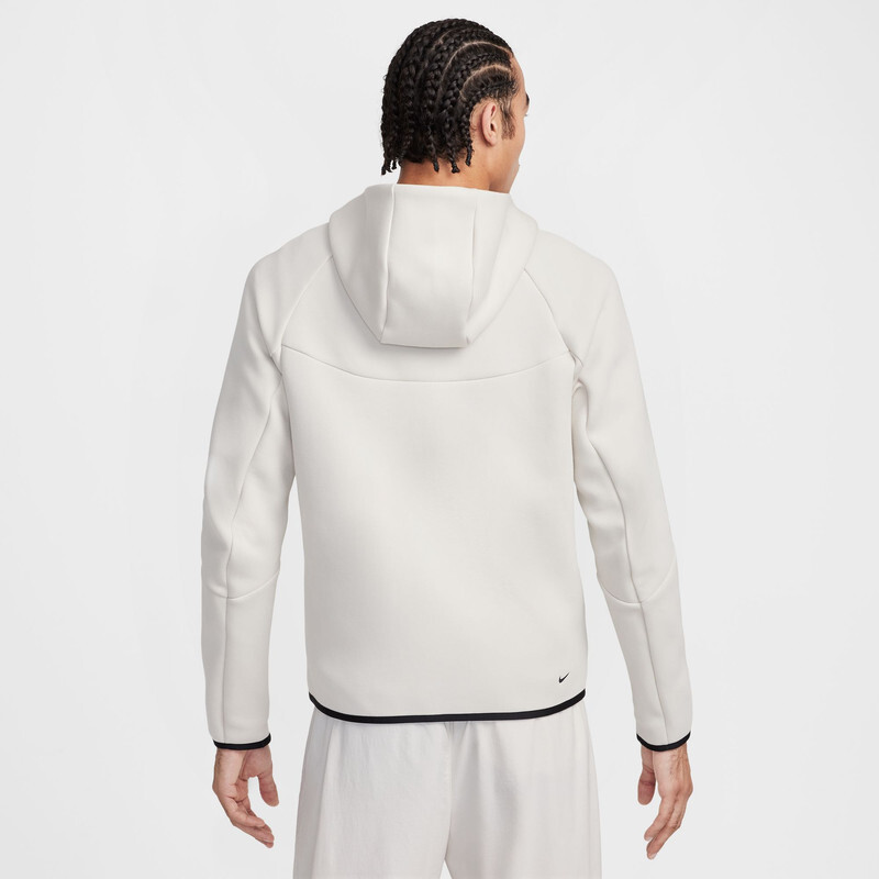 MENS NIKE TECH FULL ZIP WINDRUNNER HOODIE_LT OREWOOD BRN
