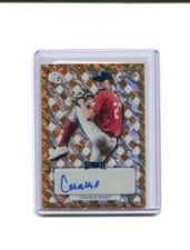 2022 Leaf Perfect Game Showcase Gold Marble Proof Chance Mako Auto 1/1