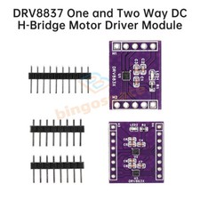 DRV8837 1/2 Way DC H-Bridge Motor Driver Module 1.8A Stepper Motor Driver Board