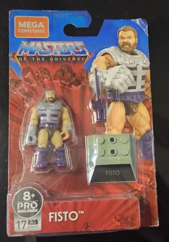 Mega Construx Masters of the Universe Heroes ~ FISTO~ Mini Figure 17 Pcs