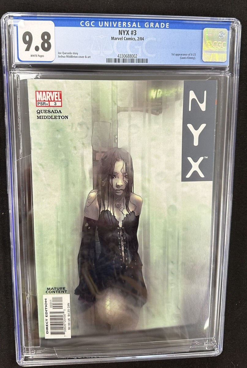NYX #3 CGC 9.8 1st Appearance of X-23 Laura Kinney | eBay