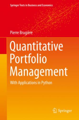 Thumbnail - Quantitative Portfolio Management With Applications In Python 6345