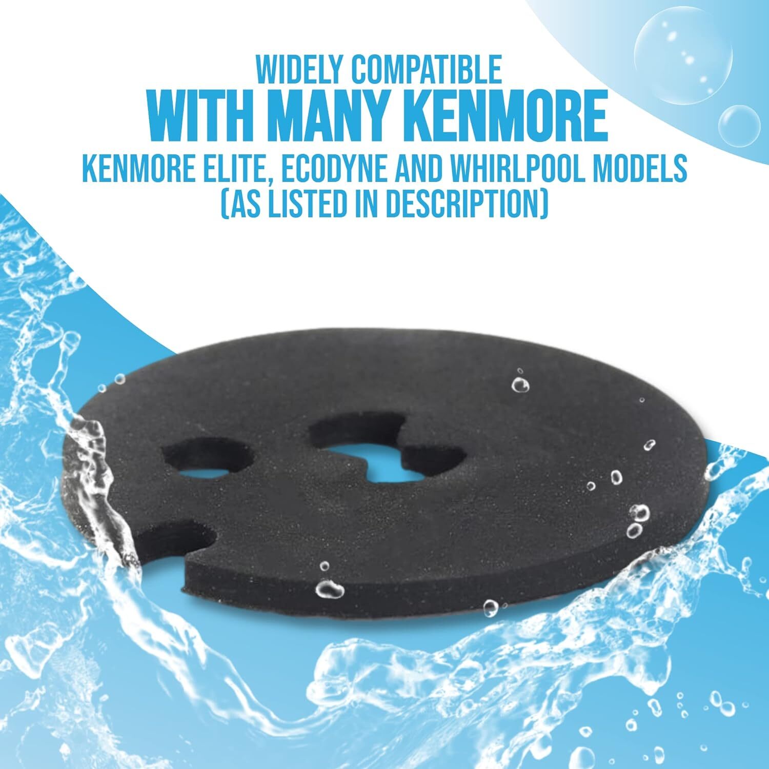 (4Pack) Tongass Water Softener Venturi Gasket (Part No. 7204362