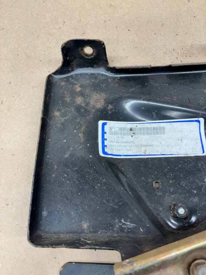 Nuevo Chevrolet Camaro Firebird 1967 1968 bandeja de batería soporte de montaje Trey Nova 67 Foto 2 de 4