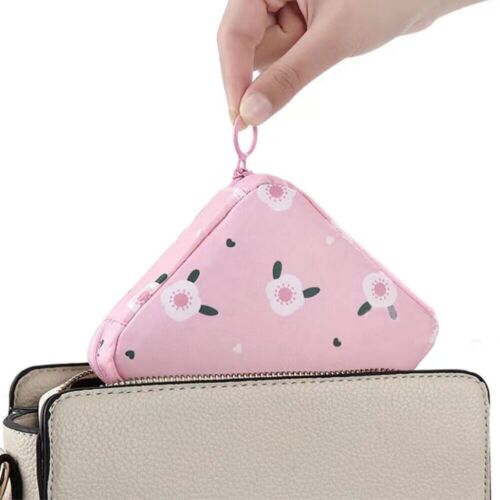 Sanitäraufbewahrung Tasche Pad Halter Geldbörse Beutel Handtuch Serviette Kreditkarte Münzhalter - Bild 7 von 16