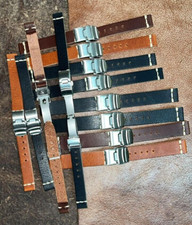 1606 12,14,16mm Mixed size Colour 30pcs Leather Watch strap