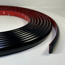 Color Trim 78 X 50 Black Half-round Body Side Molding For Cars Trucks Suvs