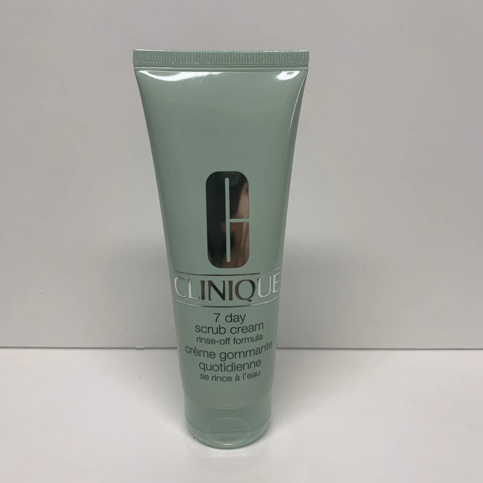 Clinique 7 Day Scrub Cream Rinse-Off Formula 3.4 oz Full Size