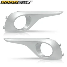 Fit For Toyota Highlander 2011-2013 Front Bumper Fog Light Lamp Cover Bezel Trim