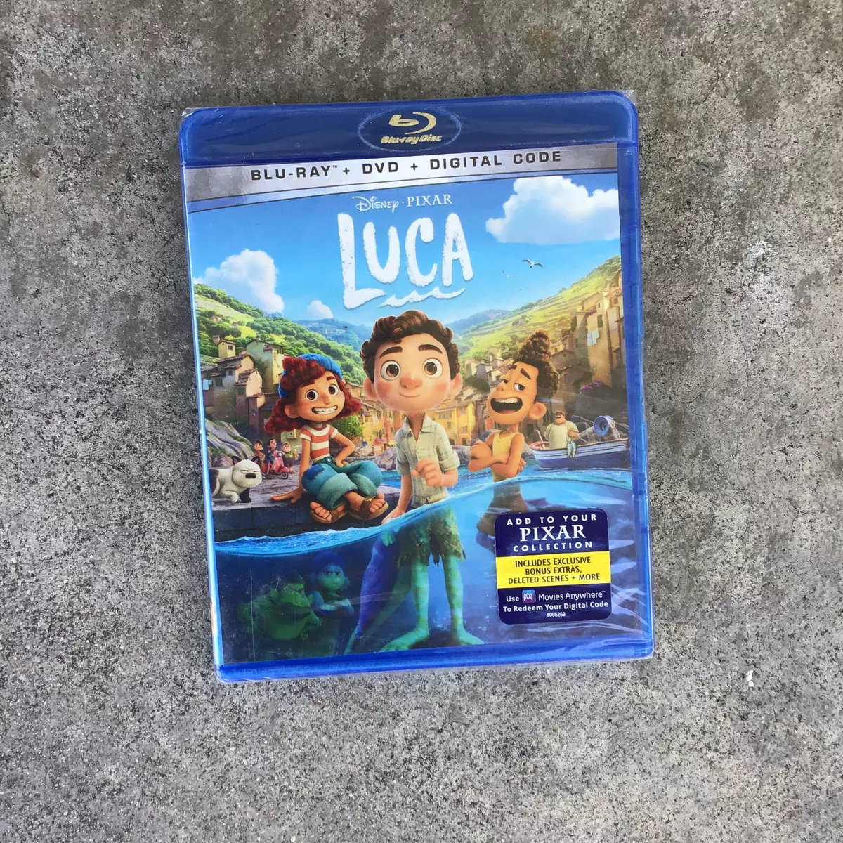 Luca - 8717418592653 - Disney Blu-ray Database