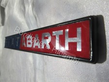 FIAT ABARTH RITMO 130TC UNO TURBO MK1 SCRITTA STEMMA SIGLA LOGO COFANO BADGE NEW