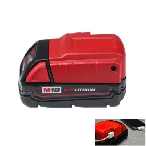 Power USB Charger Adapter for Milwaukee 49-24-2371 M18 Heated Jackets 12V New - Picture 1 of 6