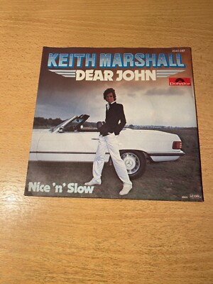 7'' KEITH MARSHALL (HELLO) * Dear John (MINT-) GLAM-ROCK MERCEDES COVER