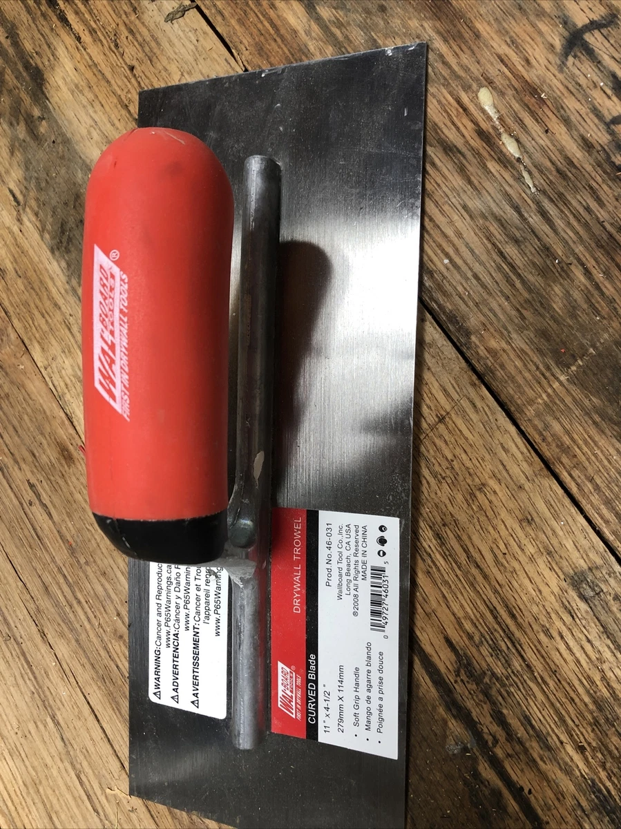Curved drywall trowel deals
