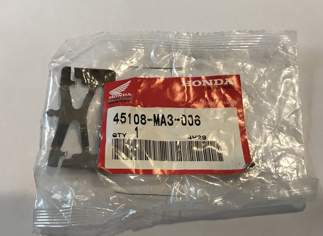 Brake Pad Spring - Retainer - HONDA XL600V NOS 45108-MA3-006 | eBay