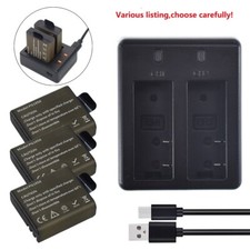 PG1050 Battery or charger for SJCAM SJ4000, SJ5000 and 1080P, 4K Action Cameras