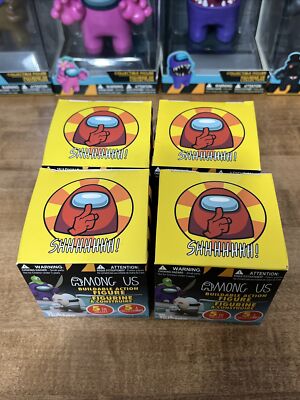 Imposter Among Us Crewmate Collectible Action Figure Lot Toikido