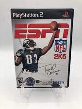 ESPN NFL 2K5 (Sony PlayStation 2, 2004) PS2 CIB Complete w/ Manual Tested