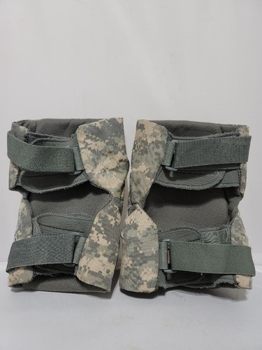 USA Military MOLLE II Tactical ACU UCP USGI Digital KNEE Pads Medium #90s - Picture 2 of 2