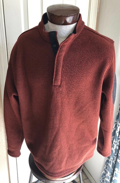 burnt orange sweater for men