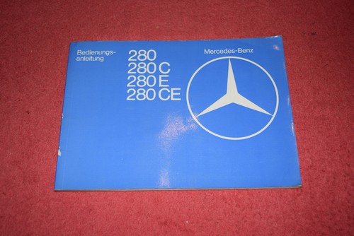 Betriebsanleitung Bedienungsanleitung Mercedes Baureihe 123 II.1977 erstklassig - Bild 1 von 6
