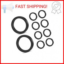 AITRIP 10 Pieces Replacement Gas Gaskets Gas Can Spout Gaskets Fuel Washer Seals