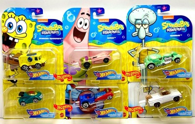 spongebob hot wheels car