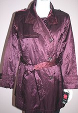 Nwt Gallery Woman Purple Wine Color Coat Plus Size 2x