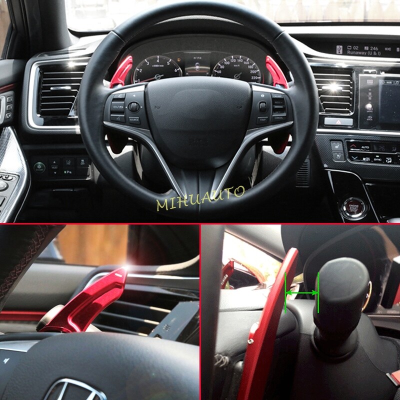No Screw Installation S Red Aluminum Steering Wheel Extensions For - Foto 6