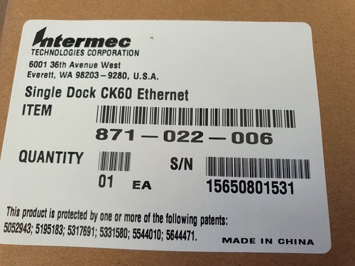 Intermec CK61GN1D2N0G01GA Handheld Computer Barcode Scanner NEU - Picture 4 of 8
