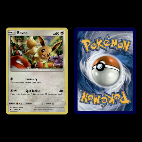12x Eevee Lot 48.0 Sun Moon Hidden Fates Pokemon Cards Collection Set TCG - Picture 3 of 15