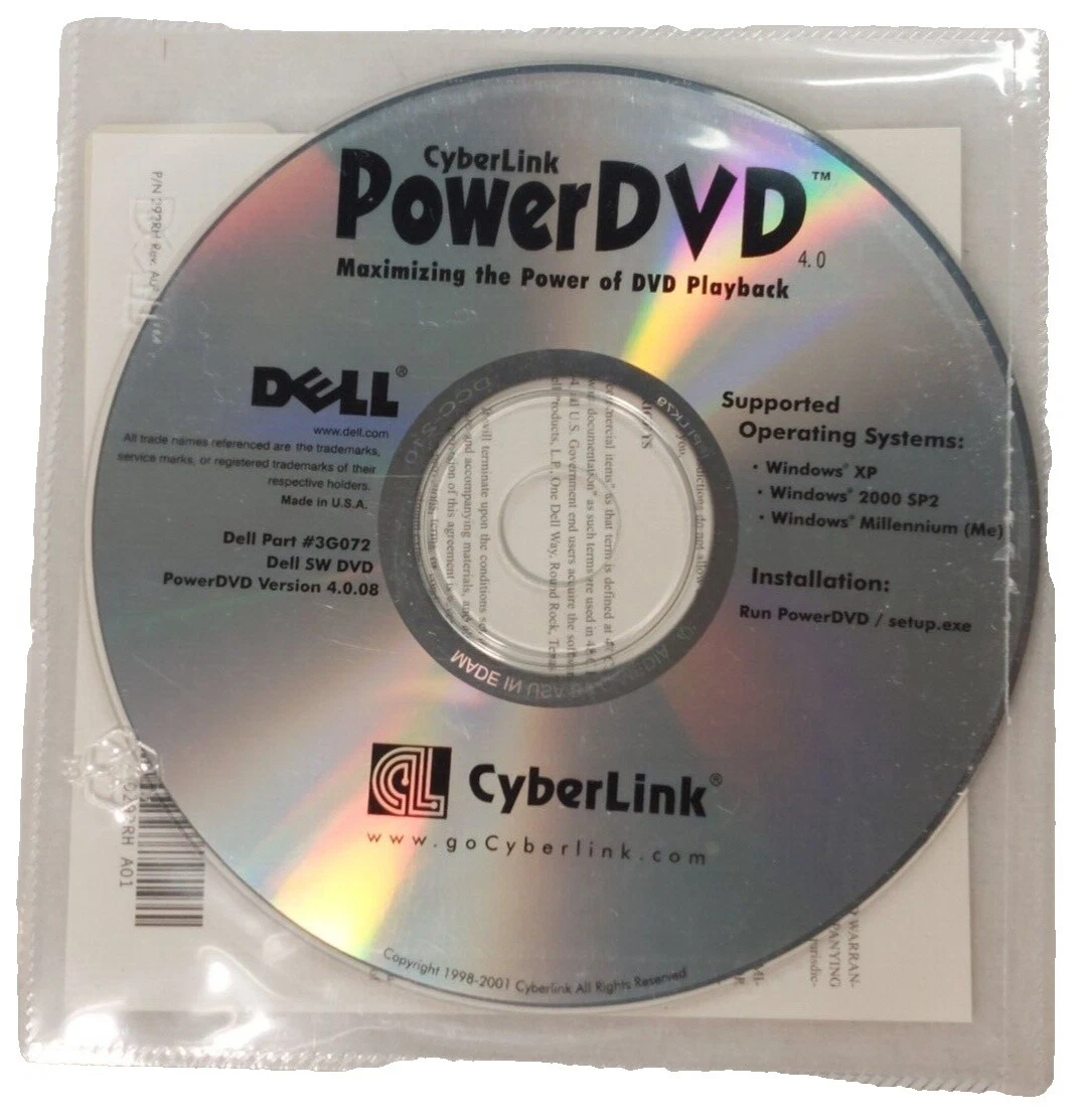 Software de edición de vídeo CyberLink DVD
