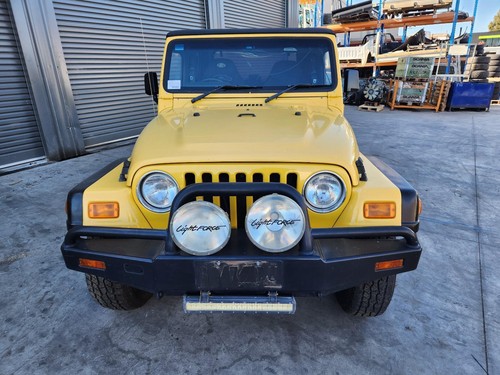 JEEP WRANGLER FRONT BUMPER BULL BAR-ALLOY, TJ, 10/96-02/07