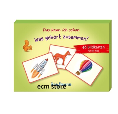 Ich kann s was passt zusammen? 40 Bildkarten Deutsch /EBOF