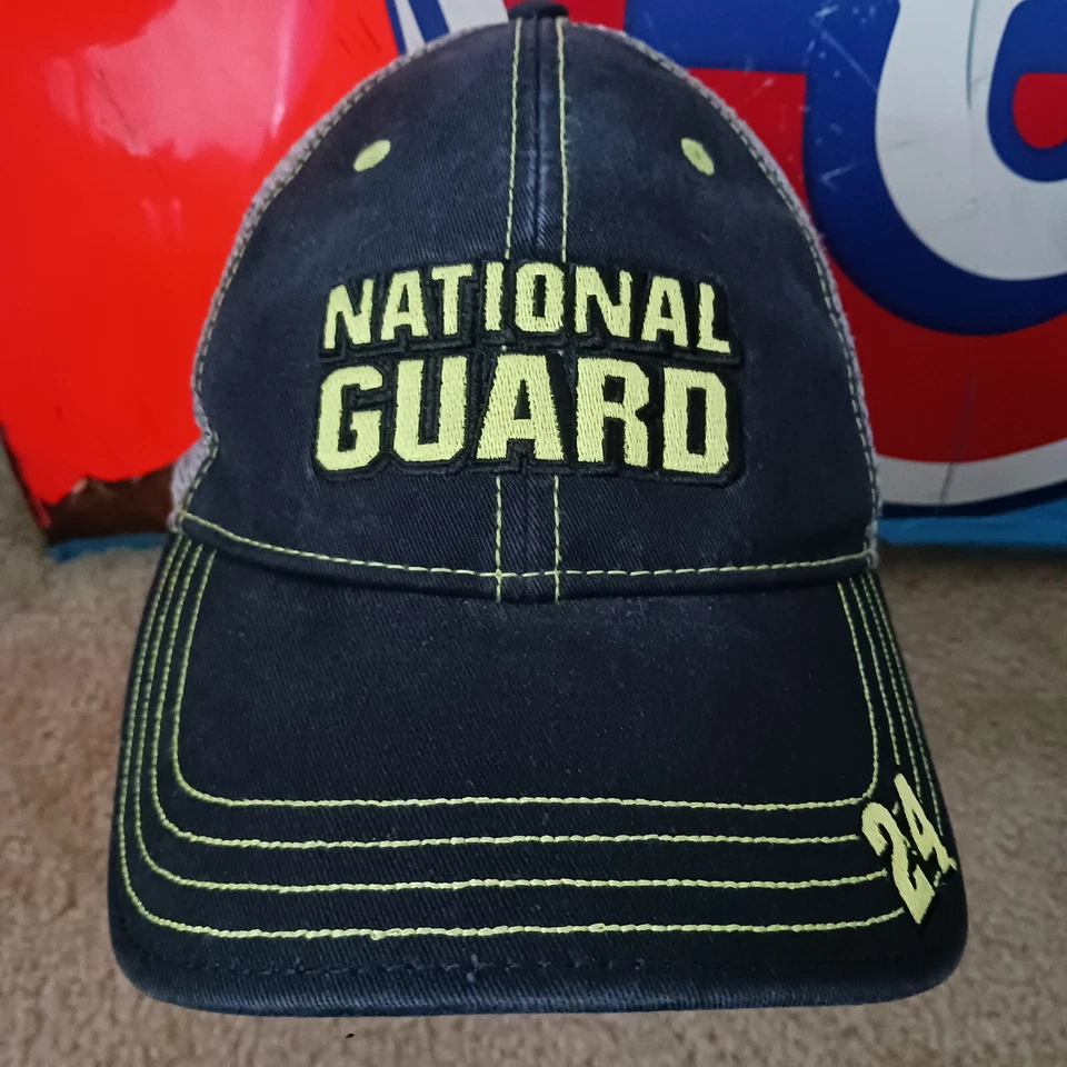 Gorra emitida por el equipo Hendrick Motorsports Guardia Nacional #24 NASCAR Casey Mears Foto 2 de 4