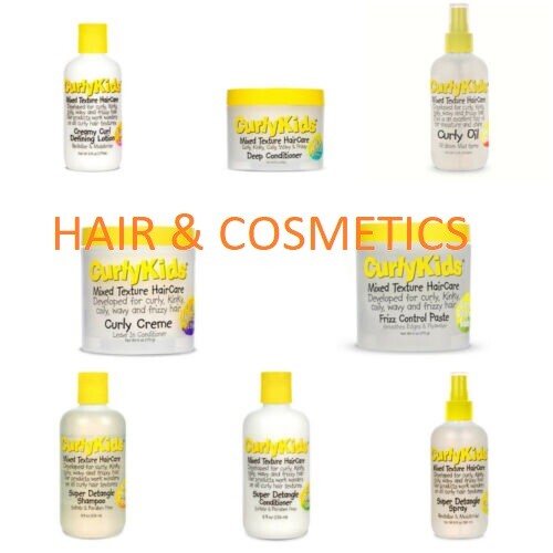 Productos para el cuidado del cabello Curly Kids para cabello rizado, rizado, ondulado y ondulado - ¡PUBLICACIÓN RÁPIDA DEL REINO UNIDO!¡!