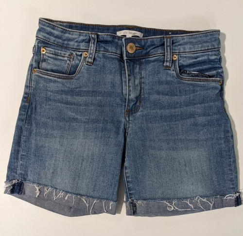 STS BLUE BECCA BERMUDA JEAN SHORTS 