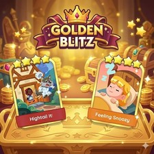 GOLDEN BLITZ MONOPOLY.GO : STICKERS 1-2-3-4-5-6        FAST  CHEAP