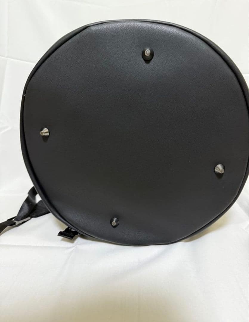 VERSACE PARFUMS Medusa Backpack Gray/Black Large Capacity Used thumbnail 5