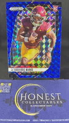Woody Marks /89 (RC, SP) - 2025 Panini Prizm Blue Finite Prizm SP #138