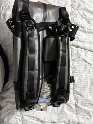Bison Coolers 30L Dry Duffel Cooler Bag Charcoal, Wellness Company  20''x10'' NWT
