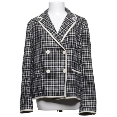 Weekend MaxMara, Blazer, Größe: 44, Schwarz/Weiß/Mehrfarbig #Q6Q